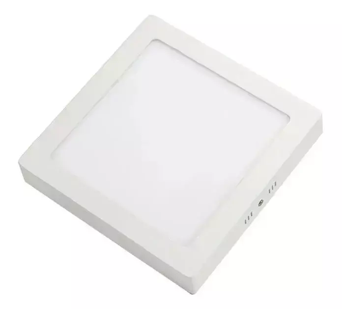 Panel LED Cuadrado 18W Luz Blanca Empotrable 10 Unidades-2