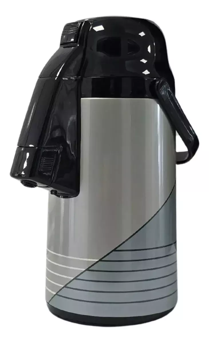Termo Dispensador de Líquidos 3L Acero Inoxidable Plateado-3