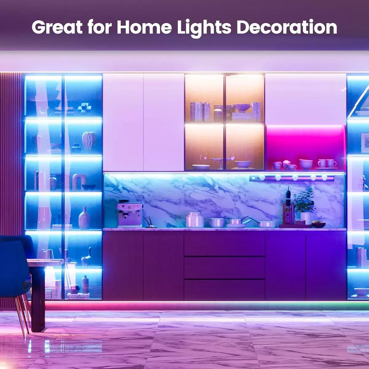 Canal LED de Aluminio para Tiras de Luz 12mm con Cubierta Transparente 10m-7