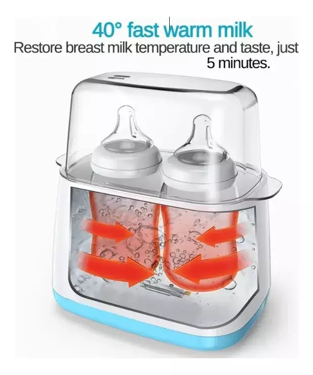 Calentador de Biberones Multifuncional con Esterilización y Control Remoto-9