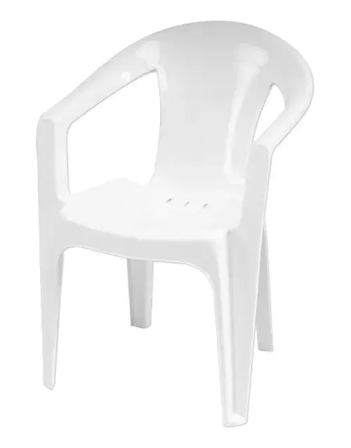 Silla de Plástico Apilable para Interior y Exterior Colores Varios-4