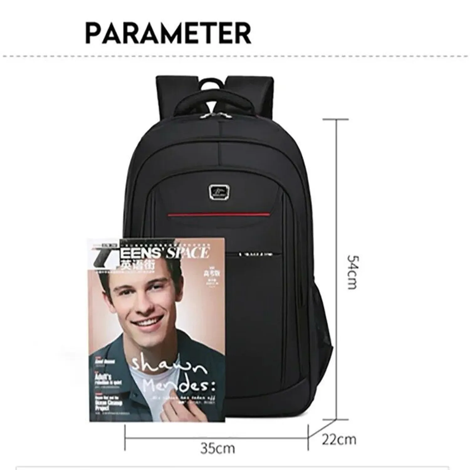 Mochila De Hombre Impermeable De Gran Capacidad Multifunción-3