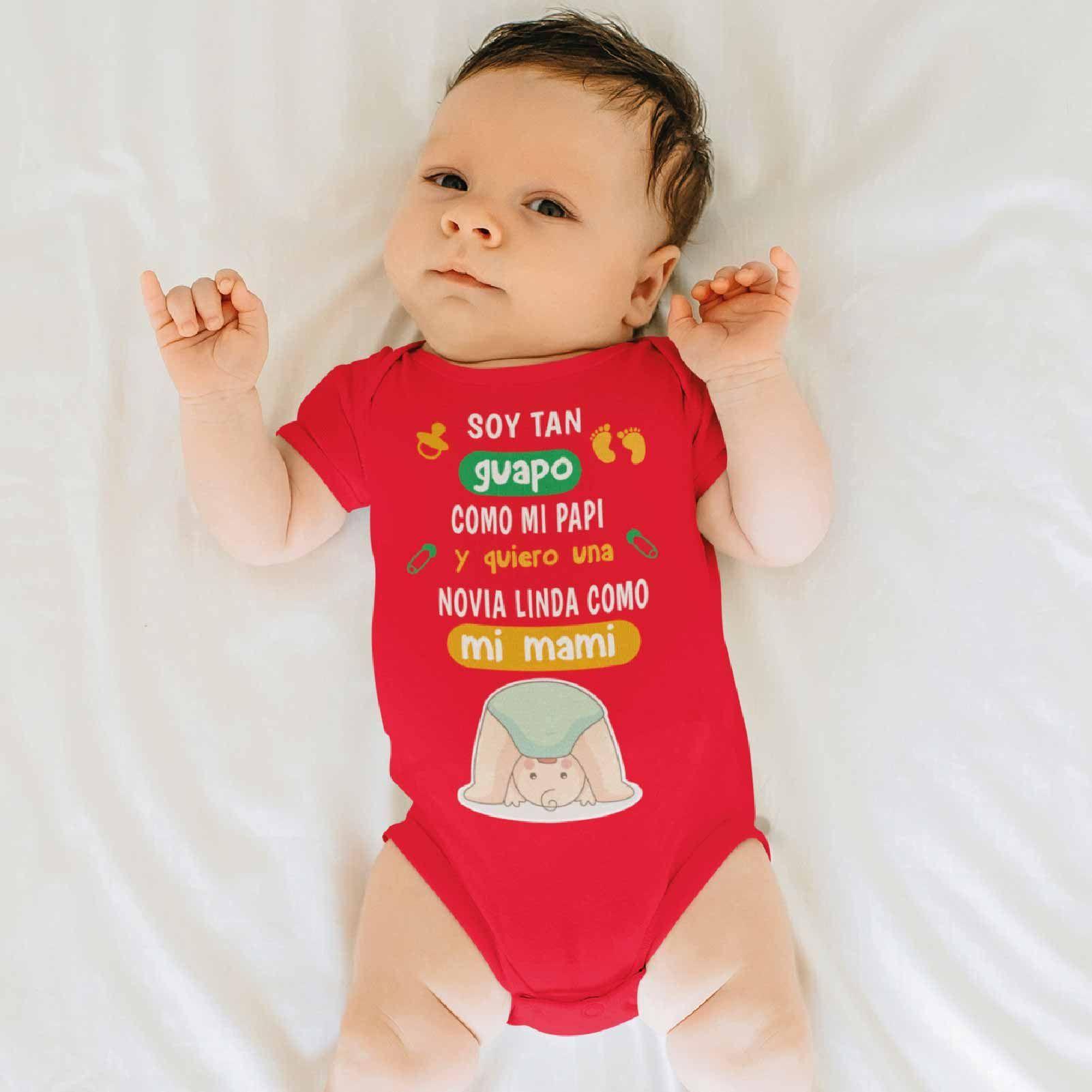 PILUCHOS / BODY DE BEBE SOY TAN GUAPO-1