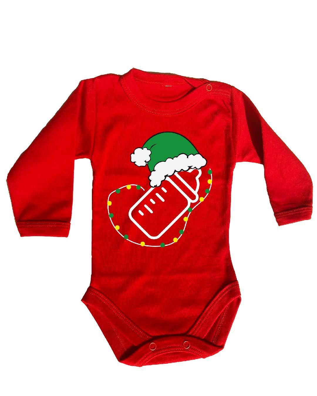 PILUCHOS BODY DE BEBE NAVIDAD MAMADERA NAVIDEÑA-1