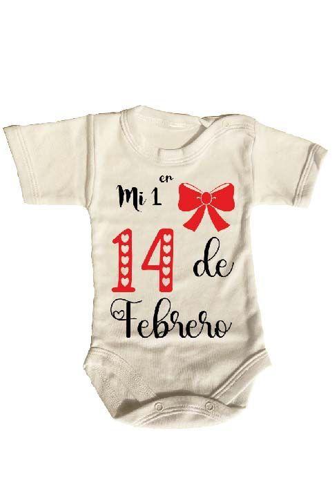 PILUCHOS BODY DE BEBE SAN VALENTÍN DÍA DE LOS ENAMORADOS  14 DE FEBRERO-1