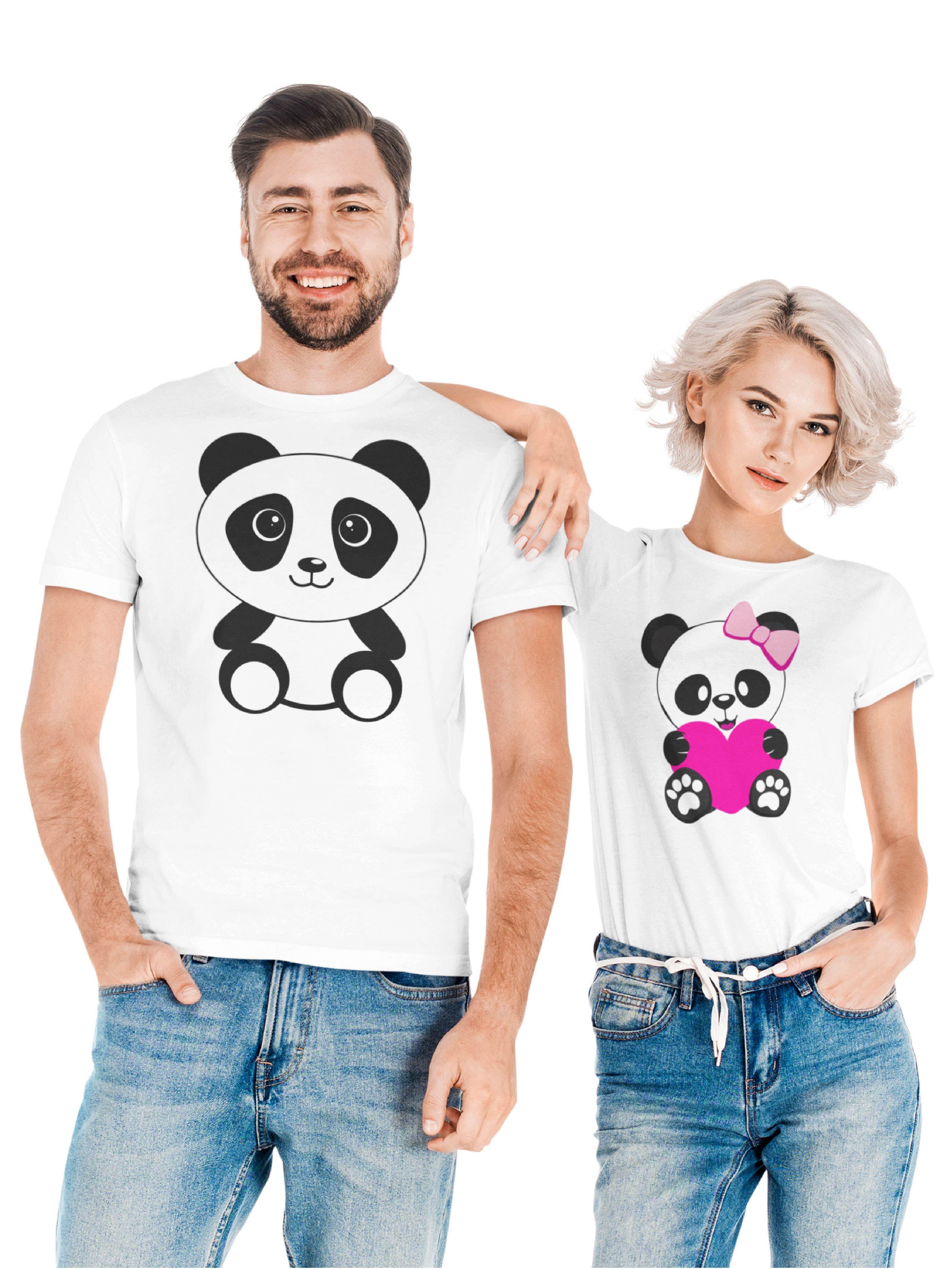 Poleras Dia Del Amor/amistad - Modelo Pandas-0