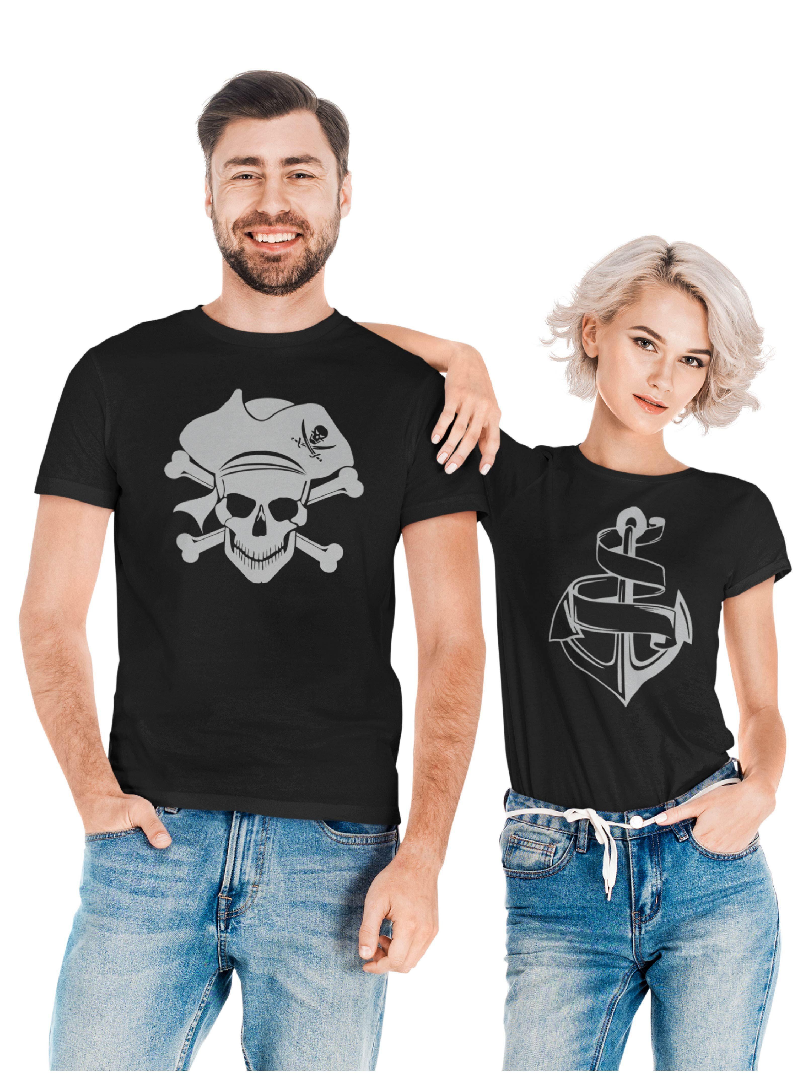 Poleras Dia Del Amor/amistad - Modelo Pirata - Ancla-0