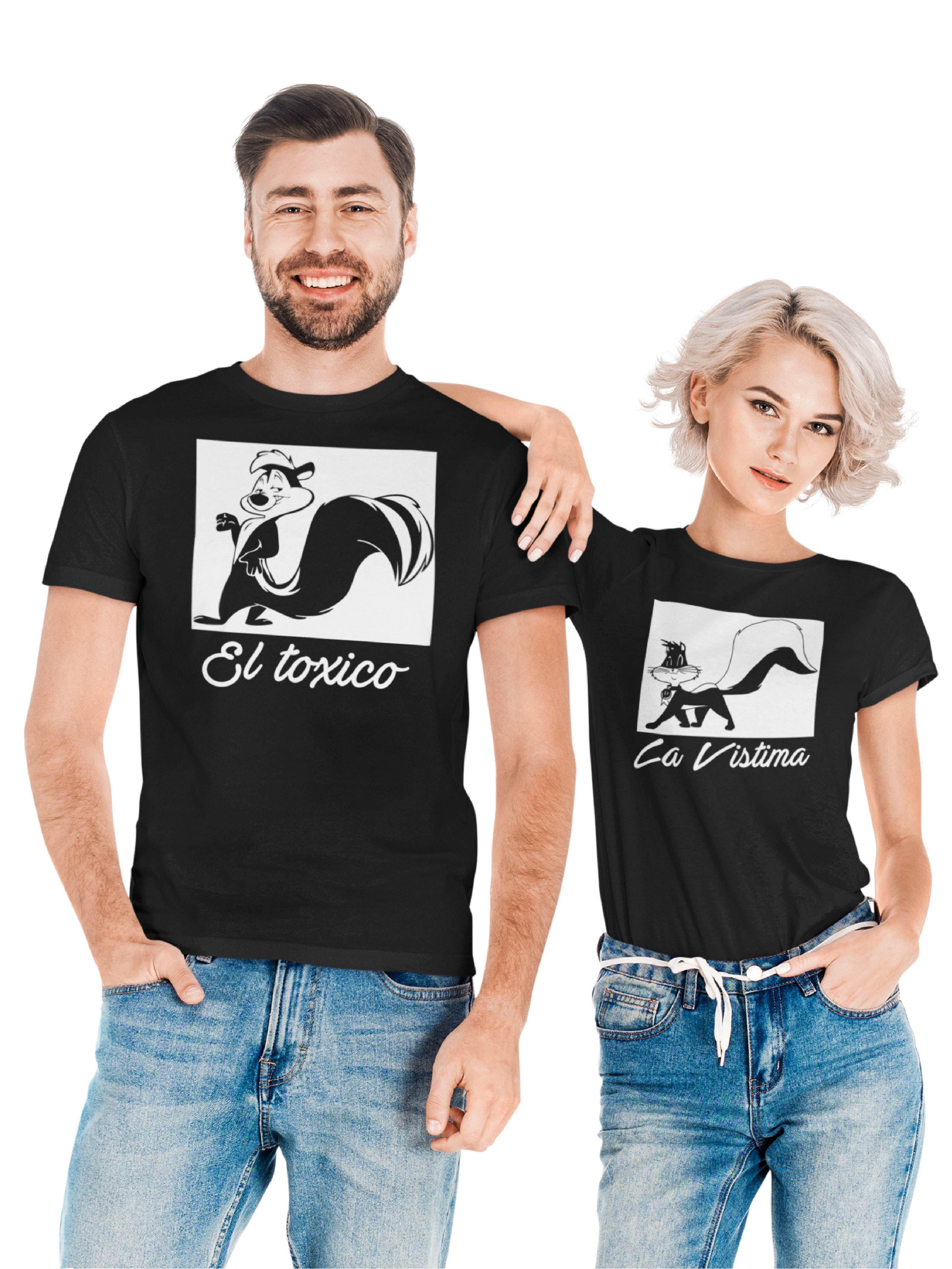 Poleras Dia Del Amor/amistad - Modelo El Toxico - La Vistima-0