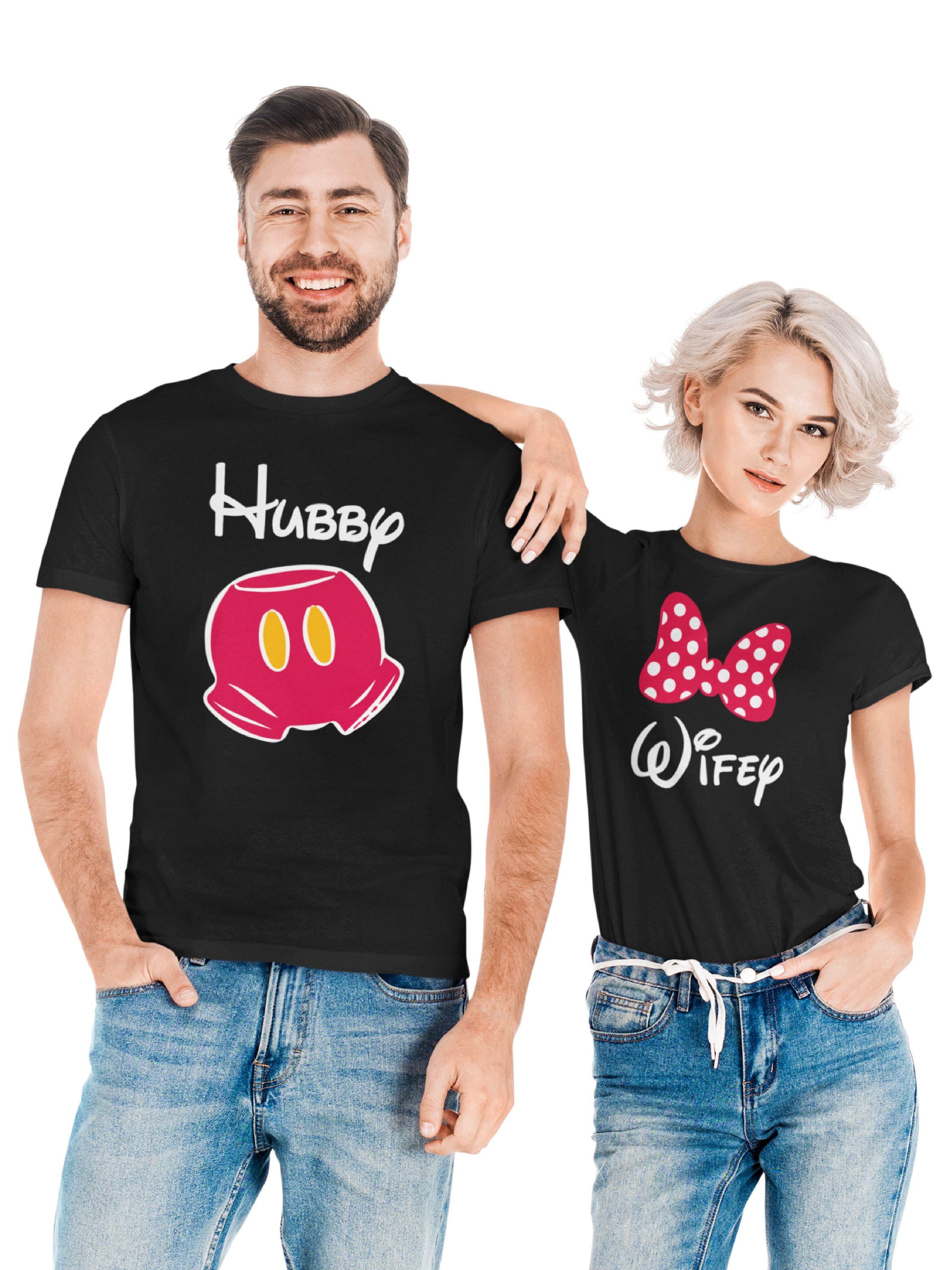 Poleras Dia Del Amor/amistad - Modelo HUBBY - WIFE-0