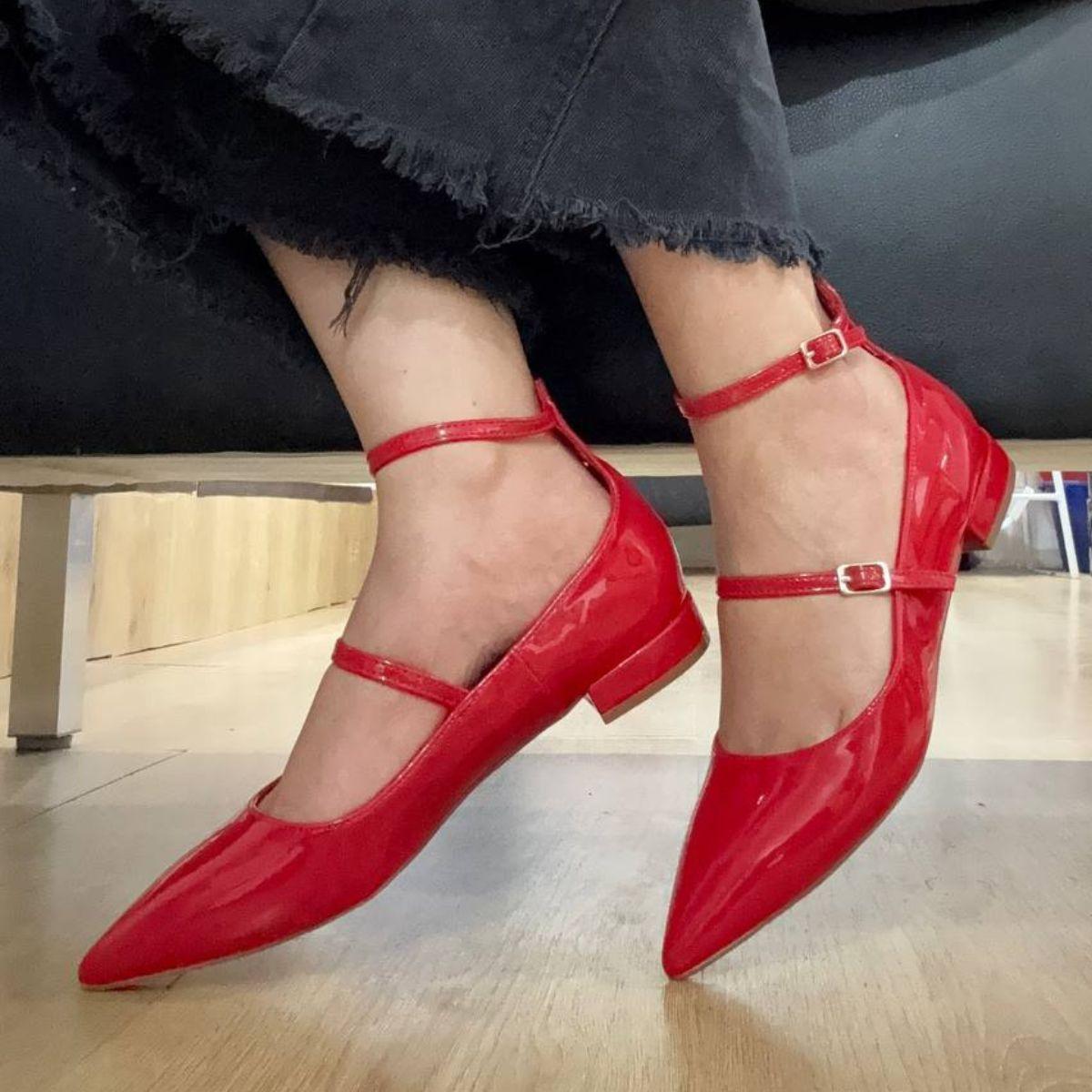 Ballerinas Rojas Mujer-5