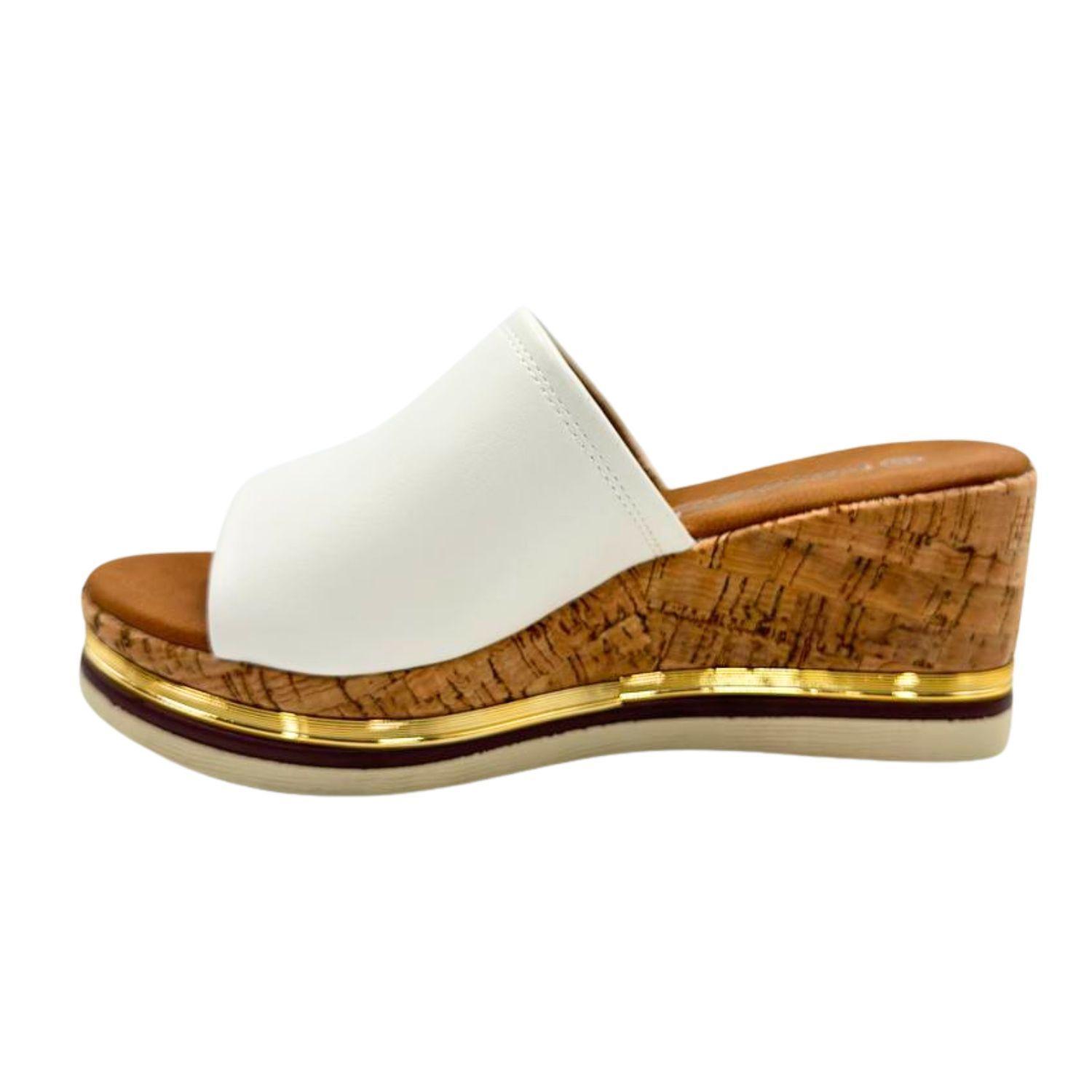 Sandalias Cuña Mujer  Corcho-1