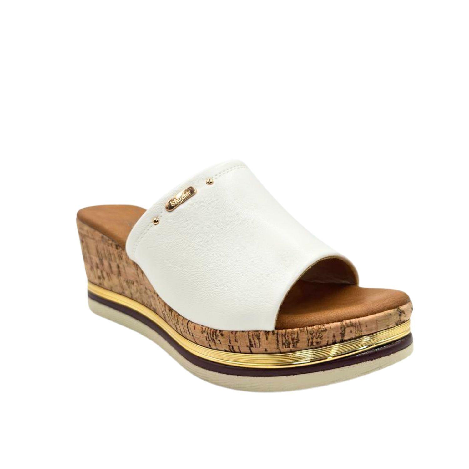 Sandalias Cuña Mujer  Corcho-2