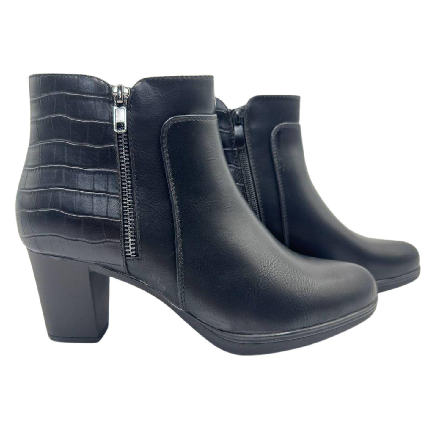 Botines Casuales Mujer con Taco-2