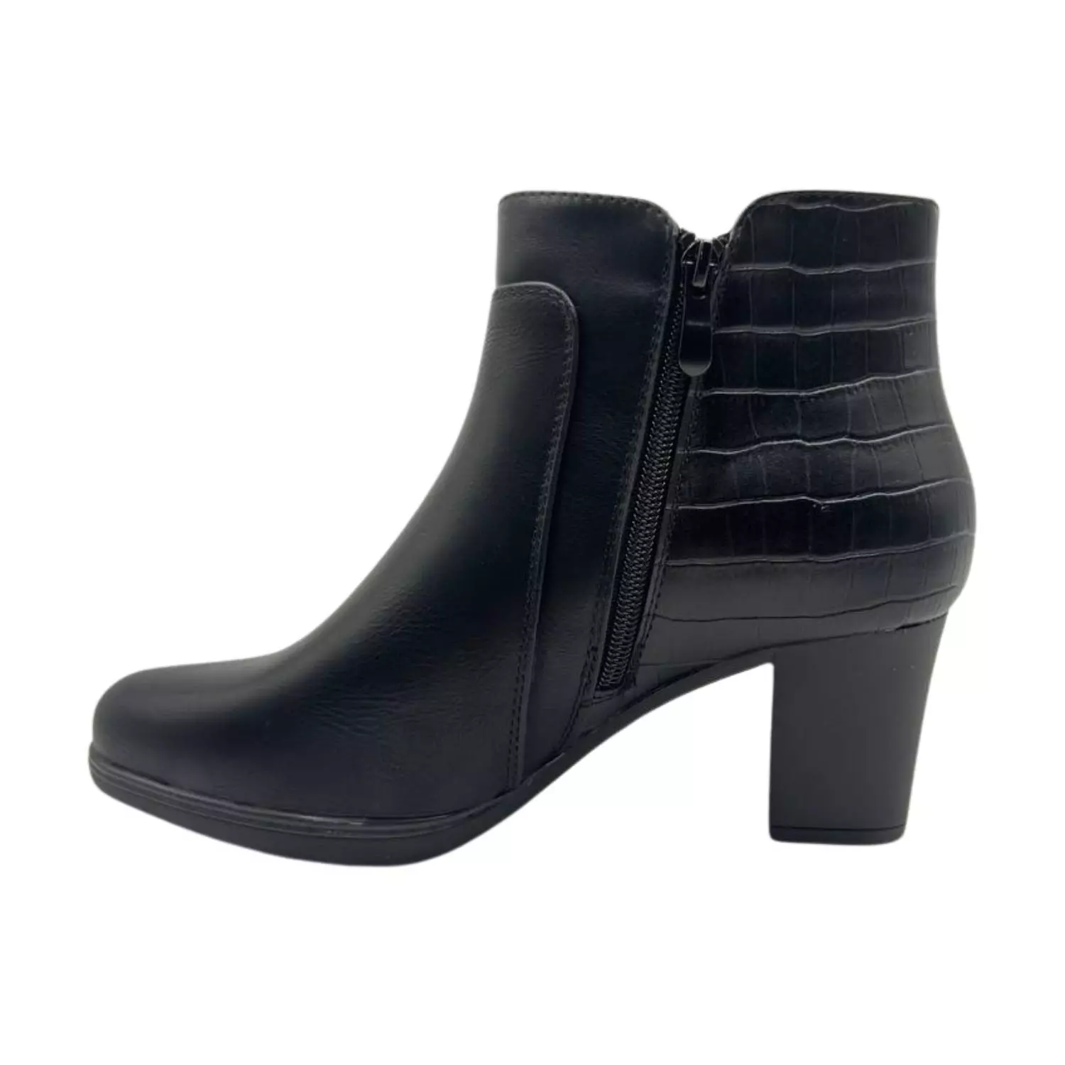 Botines Casuales Mujer con Taco-1