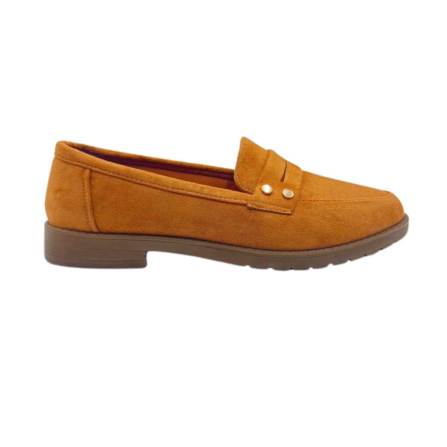 Mocasines de Mujer Gamuza-0
