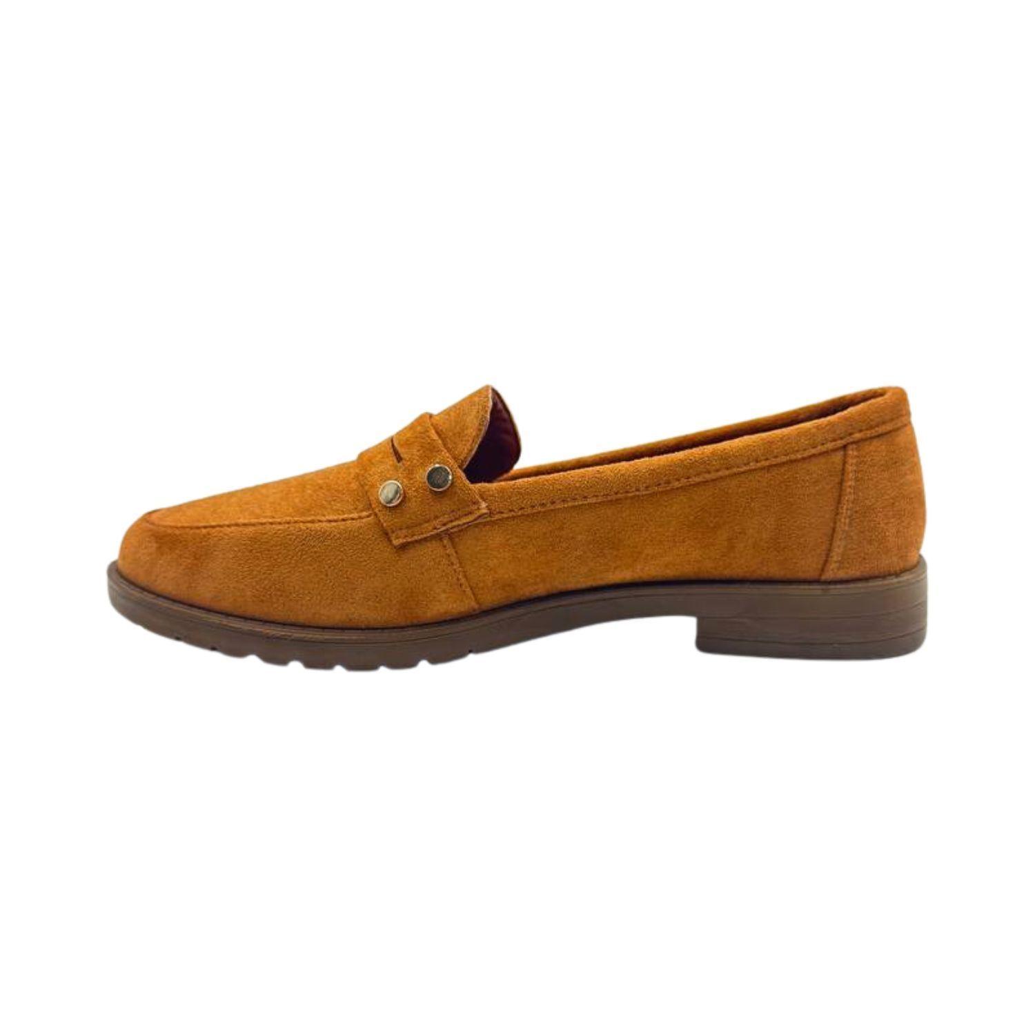 Mocasines de Mujer Gamuza-2