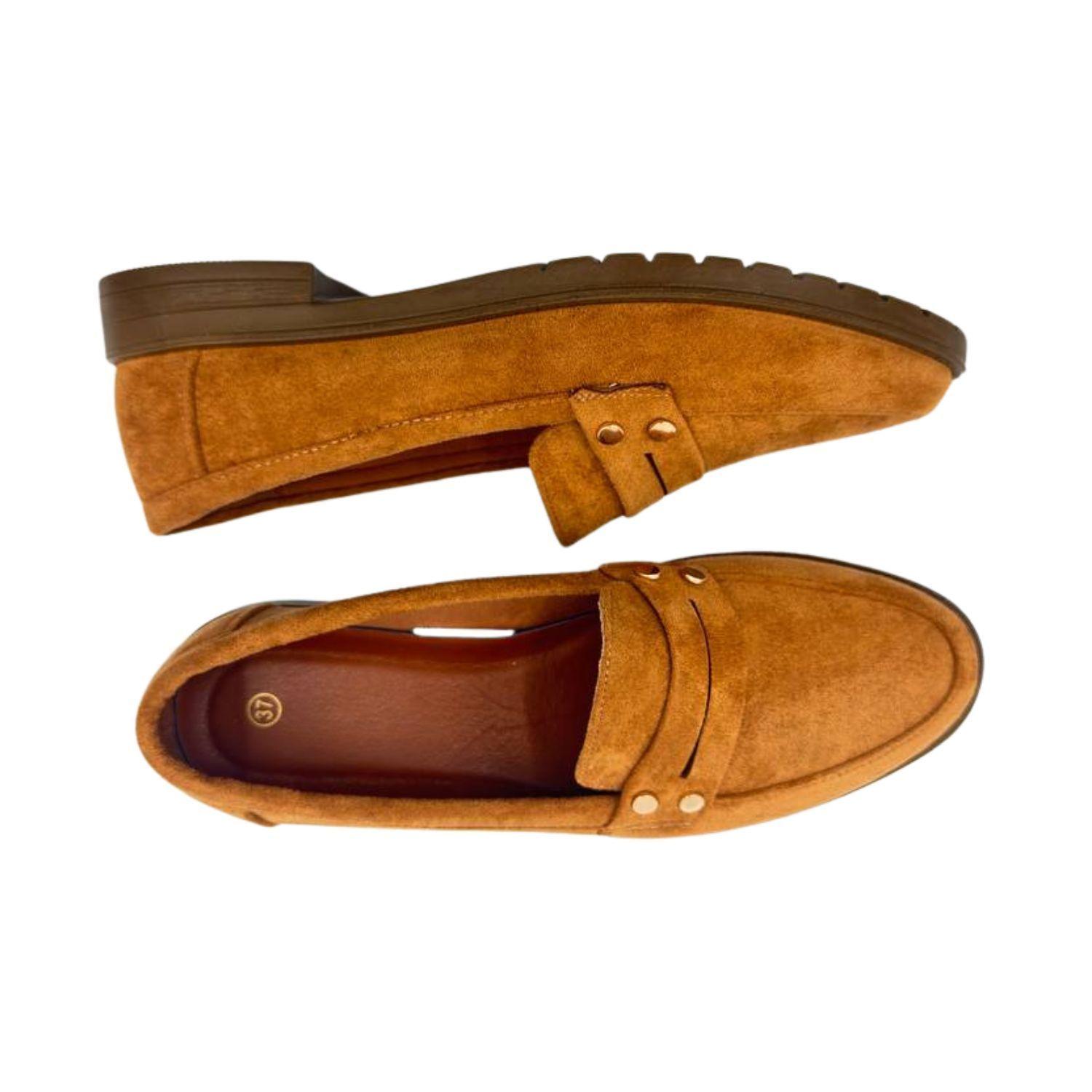 Mocasines de Mujer Gamuza-6