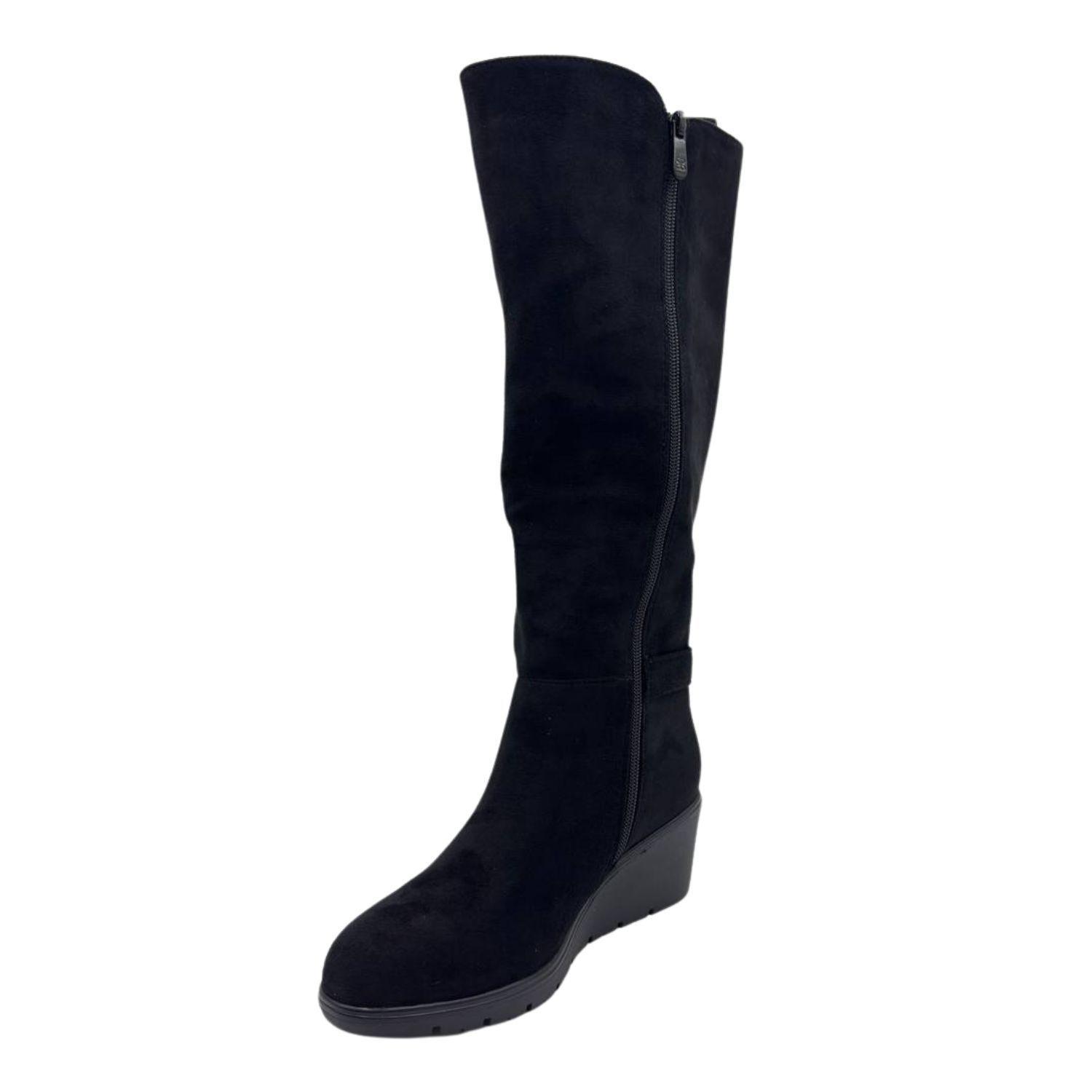 Botas De Reno Negro Y Elastico-1