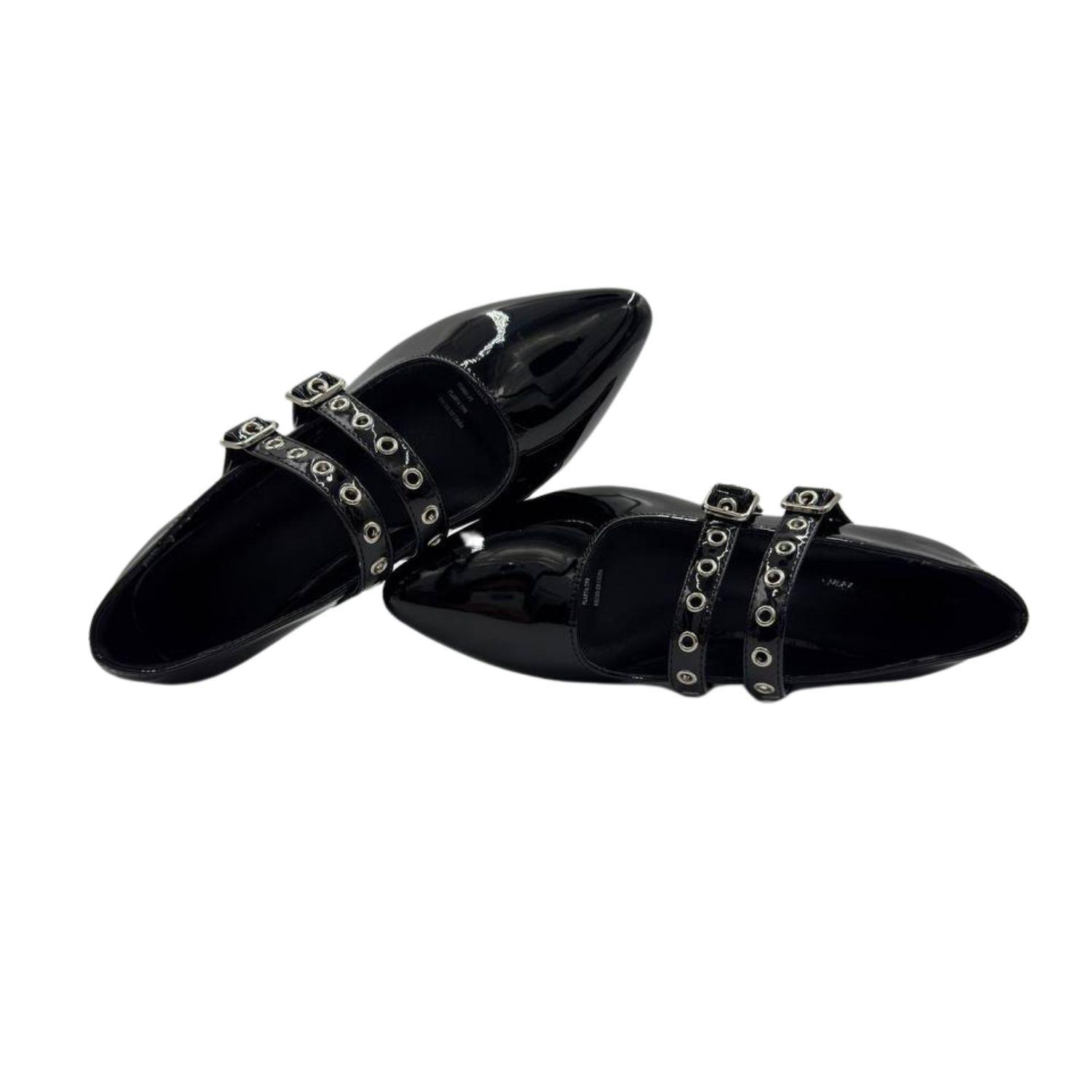 Ballerinas de charol para mujer-5