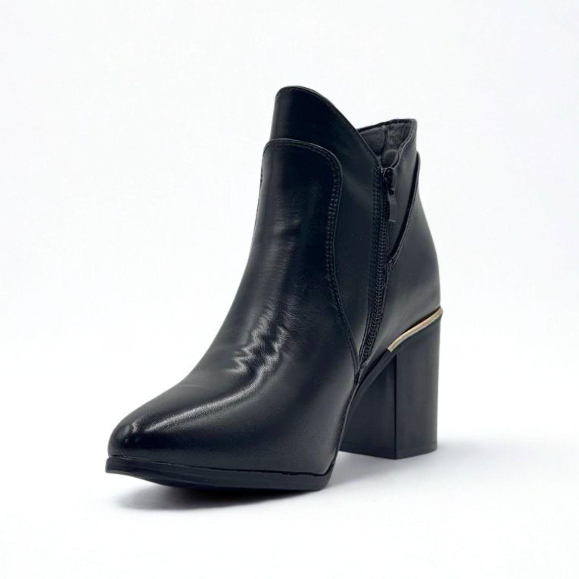 Botin Mujer Elegantes con Taco Alto-2