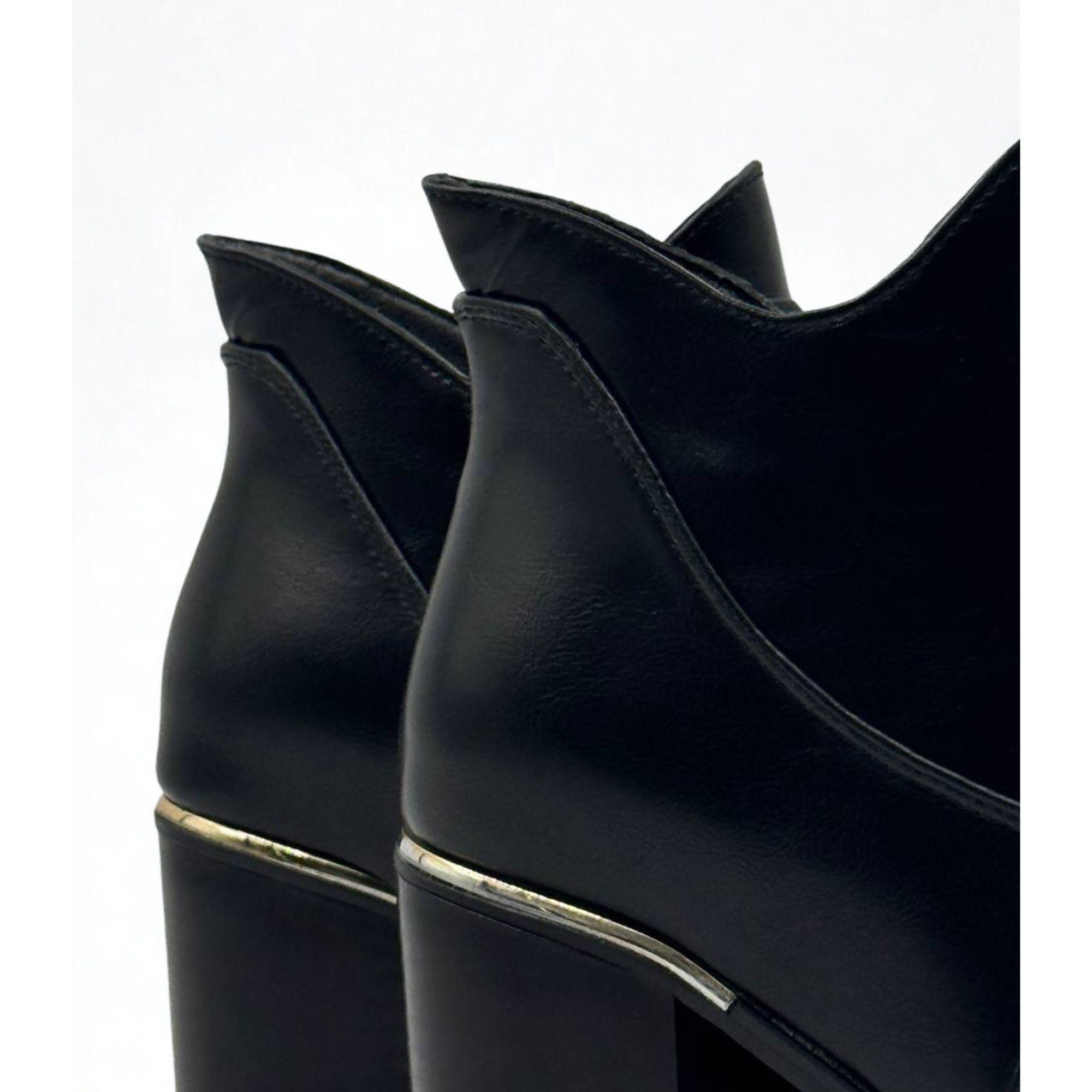 Botin Mujer Elegantes con Taco Alto-4