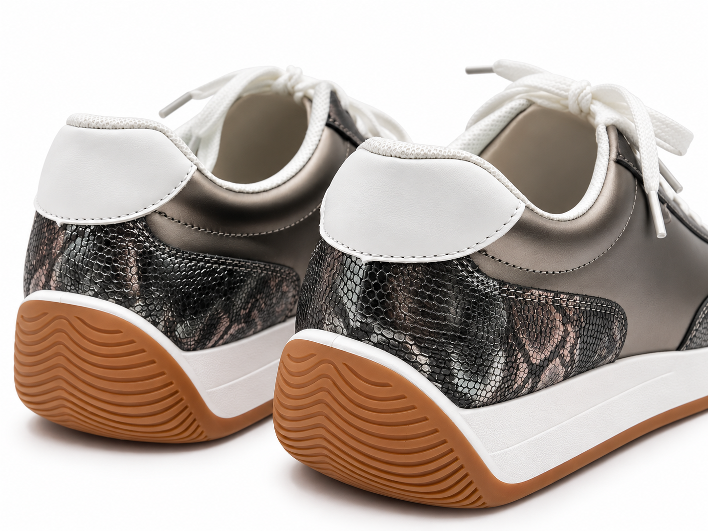 Zapatillas Mujer Plataforma C modas Estilo Urbano-1