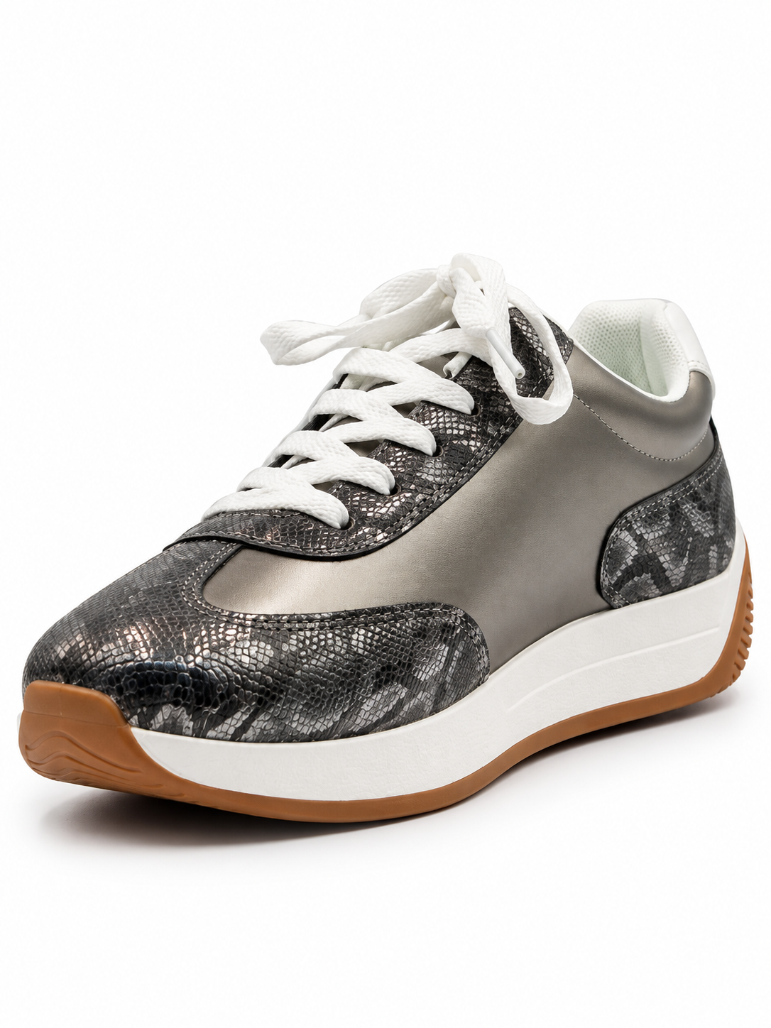 Zapatillas Mujer Plataforma C modas Estilo Urbano-3