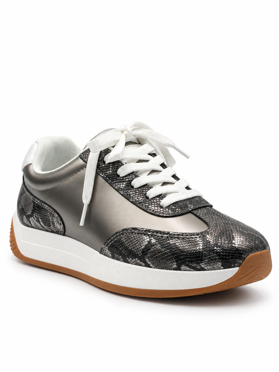 Zapatillas Mujer Plataforma C modas Estilo Urbano-4
