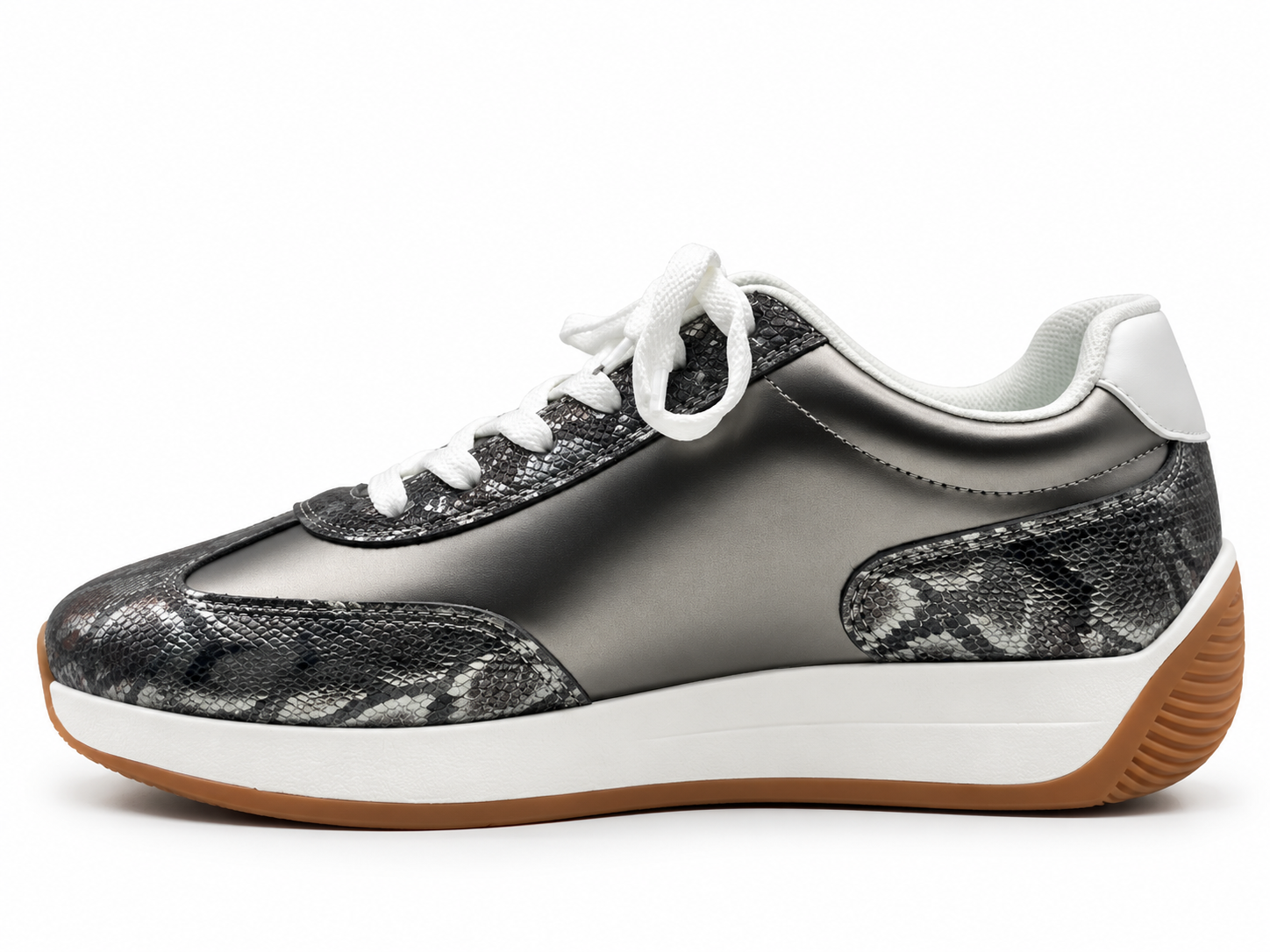 Zapatillas Mujer Plataforma C modas Estilo Urbano-5