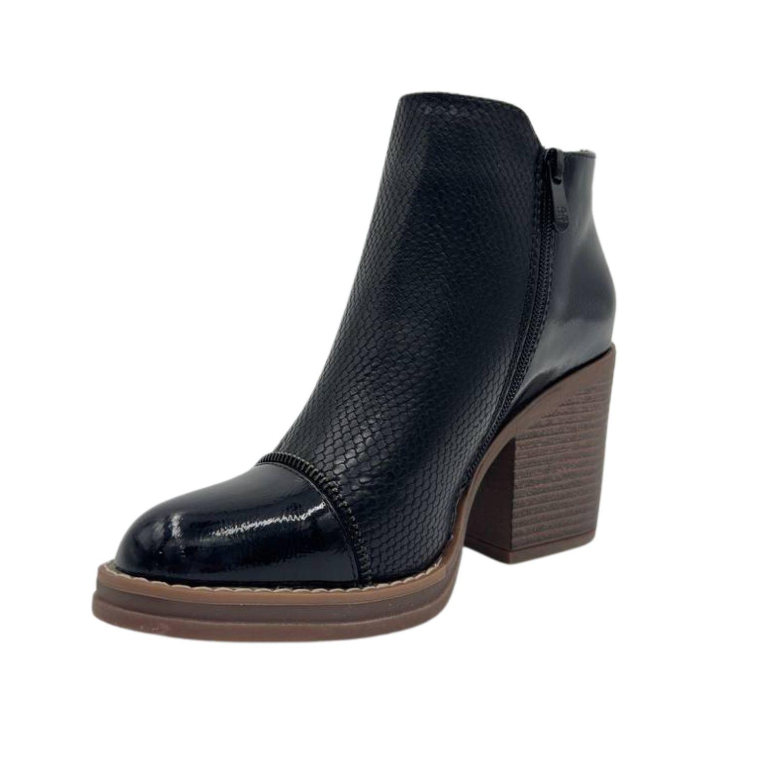 Zapatos con Taco Medio Casual -2