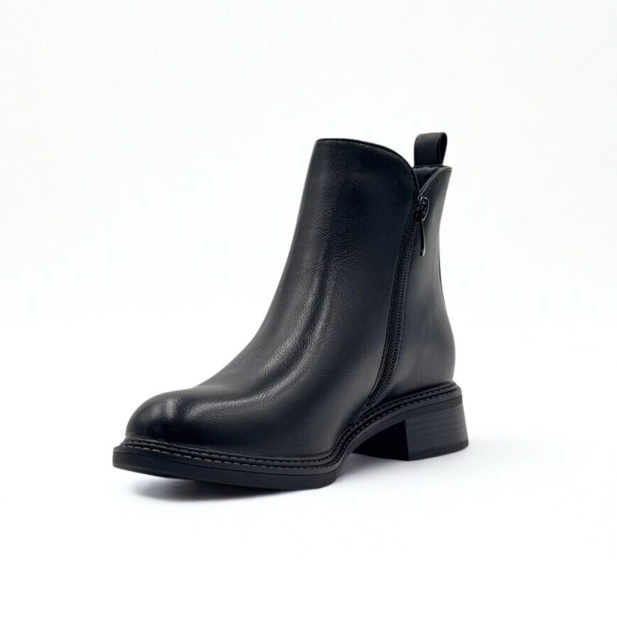 Botines taco bajo mujer-2
