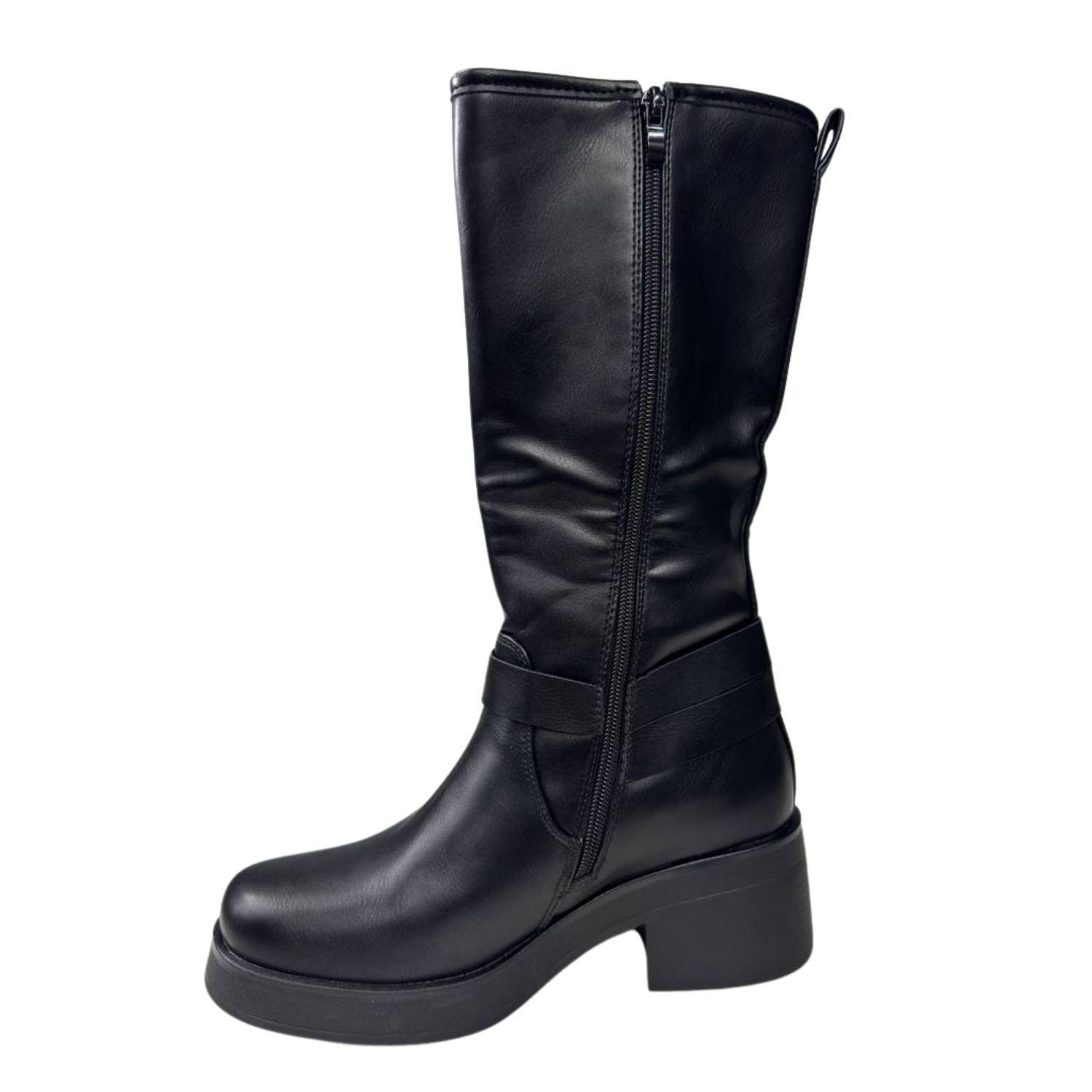 Botas Mujer con Hebilla-4
