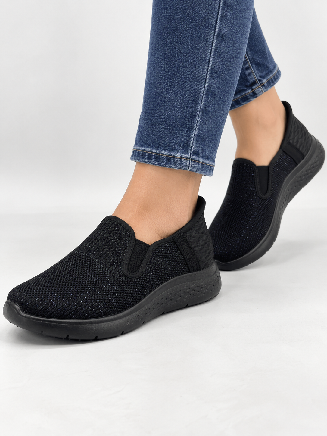 Zapatillas sin Cordones Slip on Mujer-0