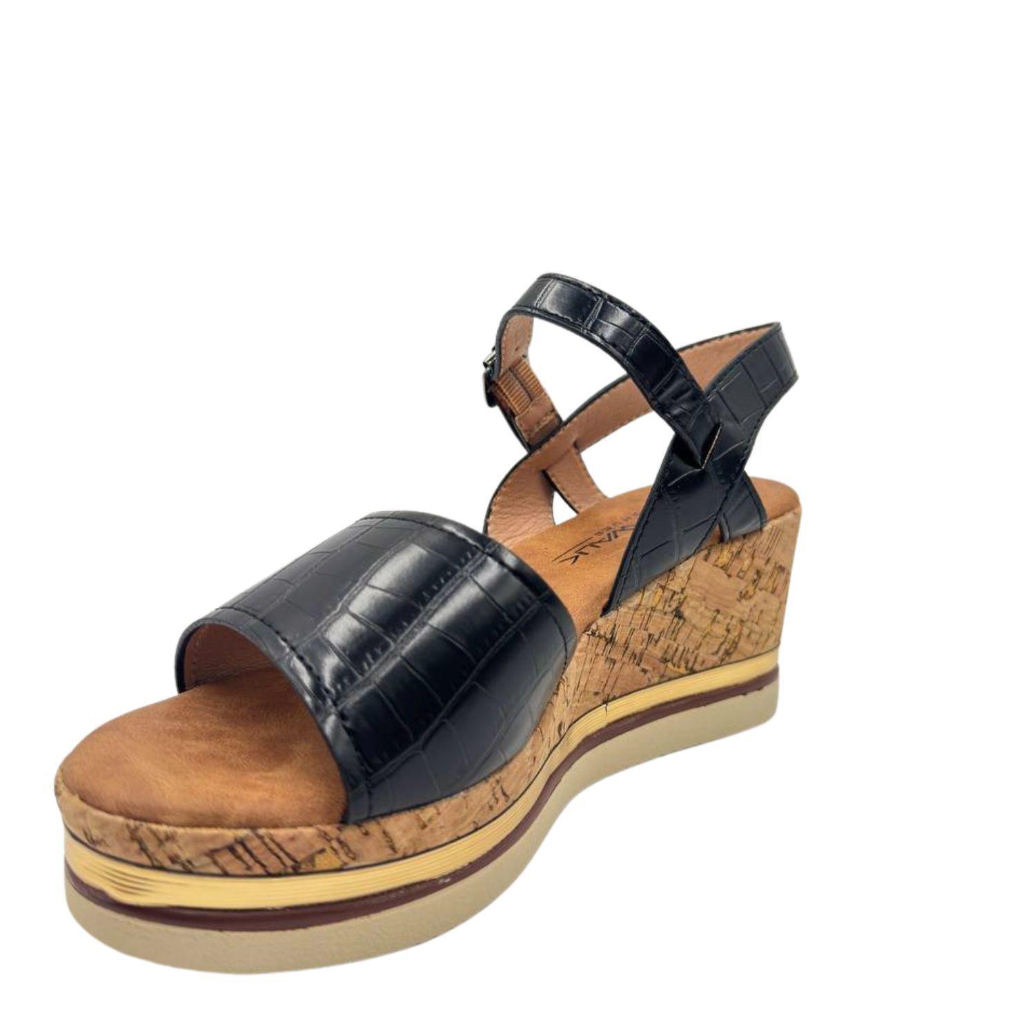 Sandalia Plataforma Liviana Mujer FIRA con Correa Ajustable-2