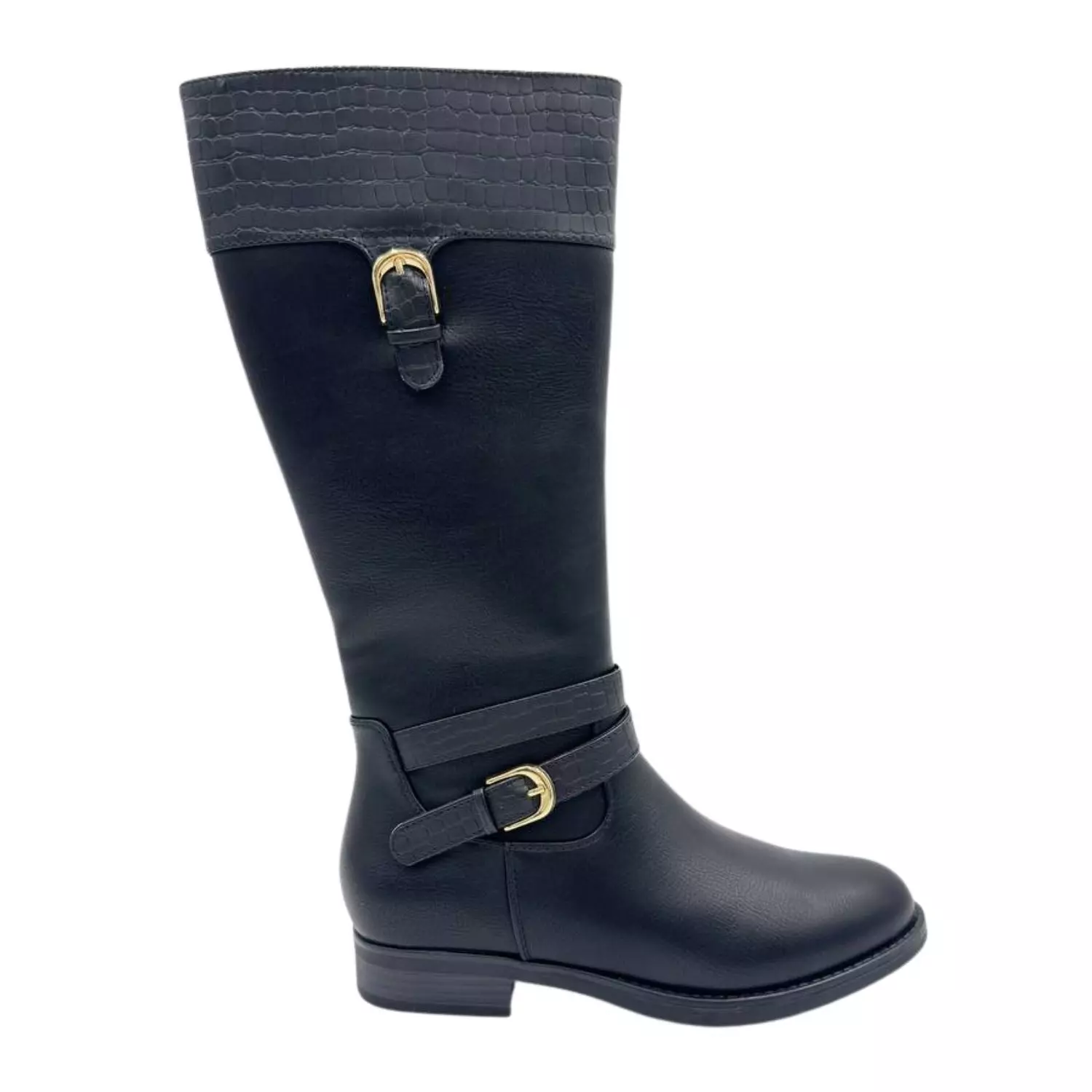 Botas Mujer Con Taco Bajo-0