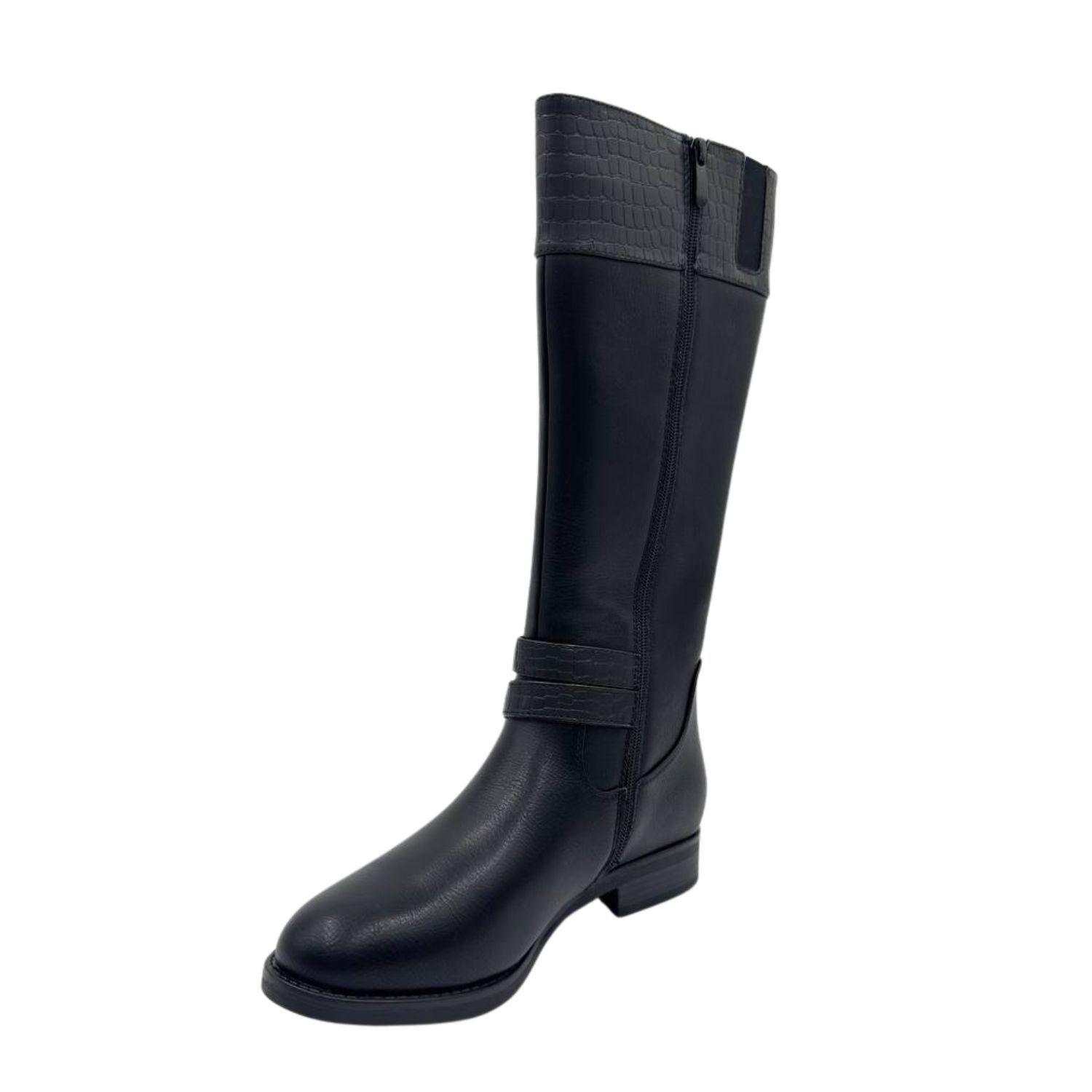 Botas Mujer Con Taco Bajo-2