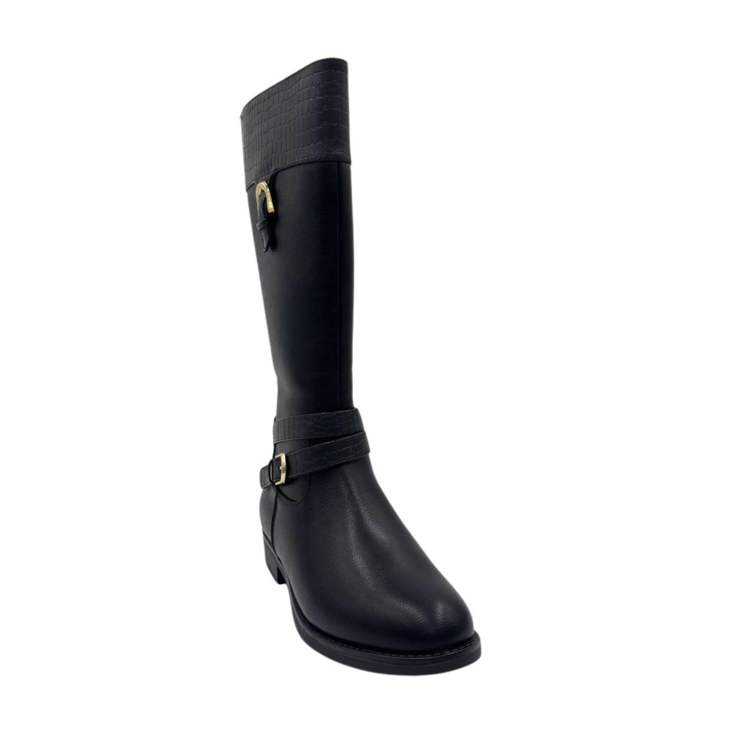 Botas Mujer Con Taco Bajo-3
