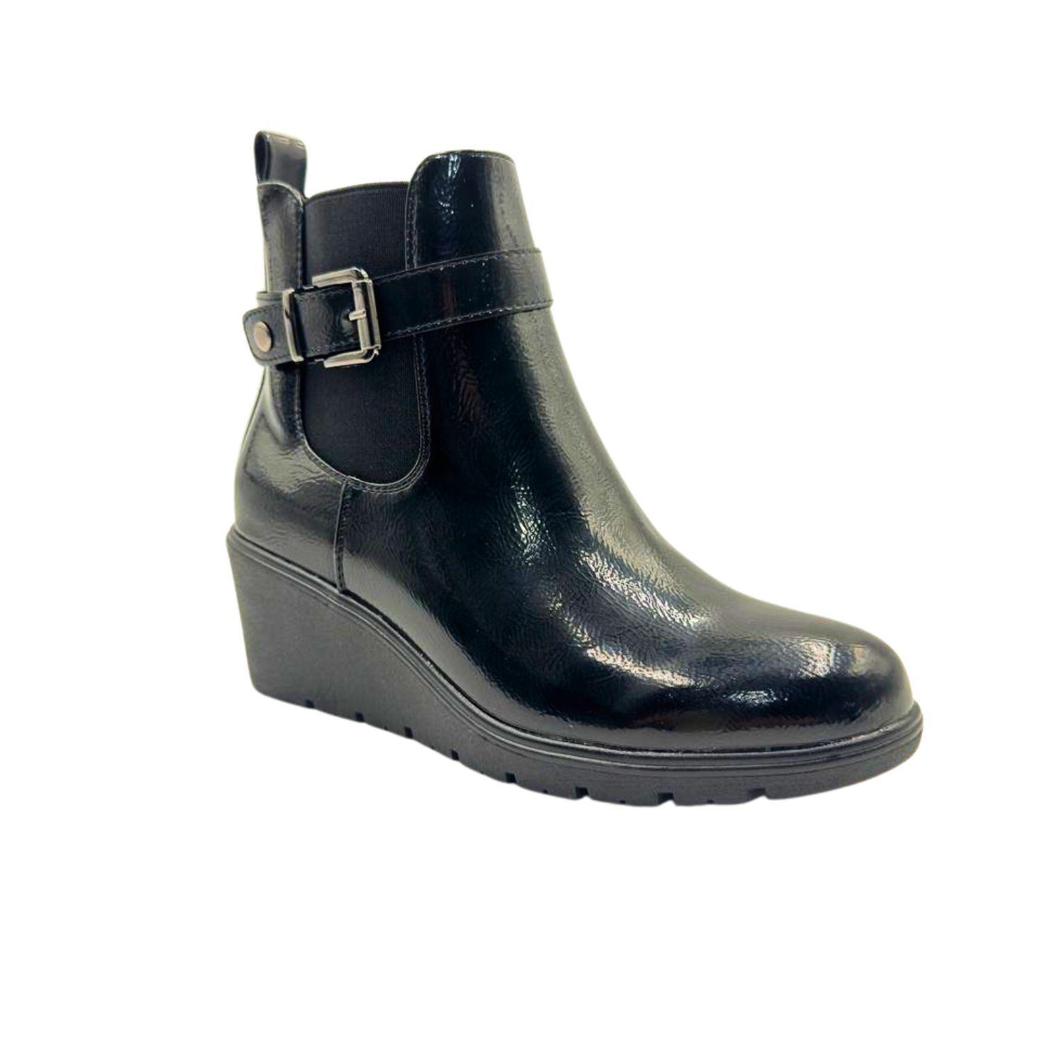 Botines Taco Cuña Liviano Mujer-2