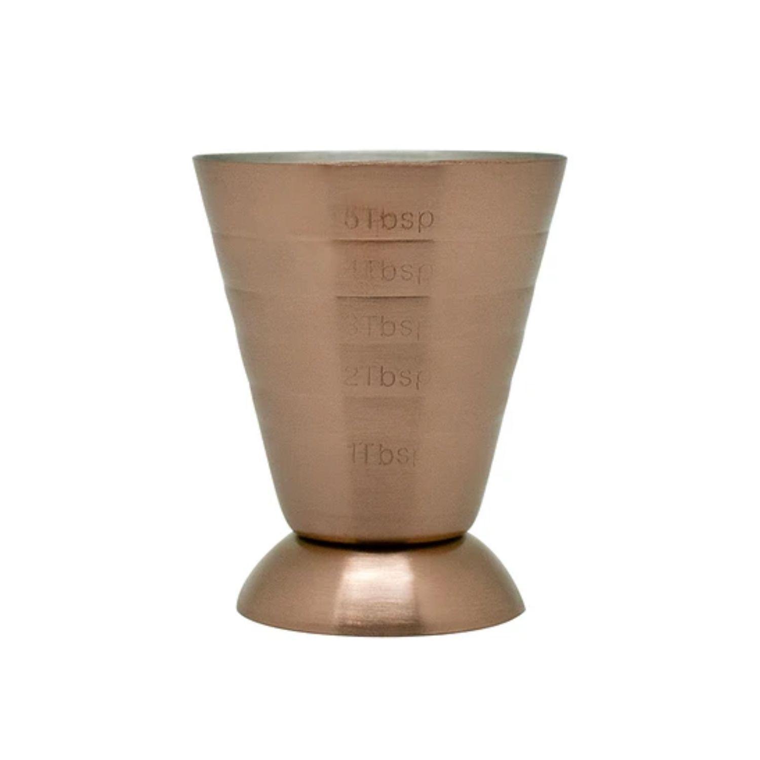 Set Medidor y Cuchara Copper Line Wayu Cocteleria Cocina-3