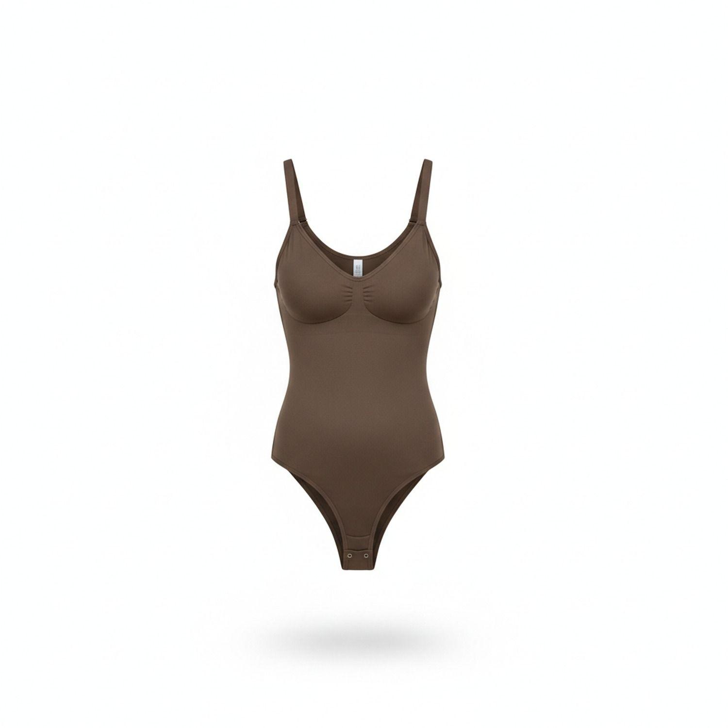 Body Tirantes Colaless Madame Skin Café M/L-0