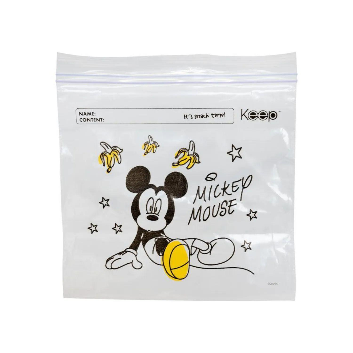 Pack 40 Bolsas Sandwich Hermeticas Cierre Doble Mickey-2
