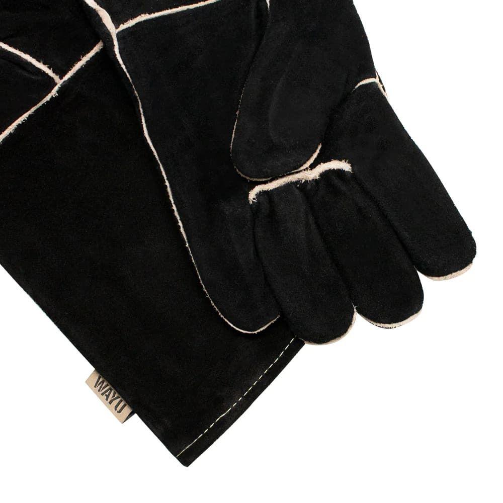 2 Guantes De Cuero Parrillero Wayu Alta Temperatura Limitad-2