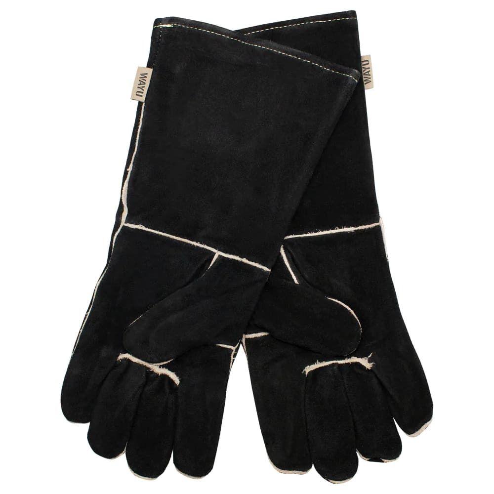 2 Guantes De Cuero Parrillero Wayu Alta Temperatura Limitad-3