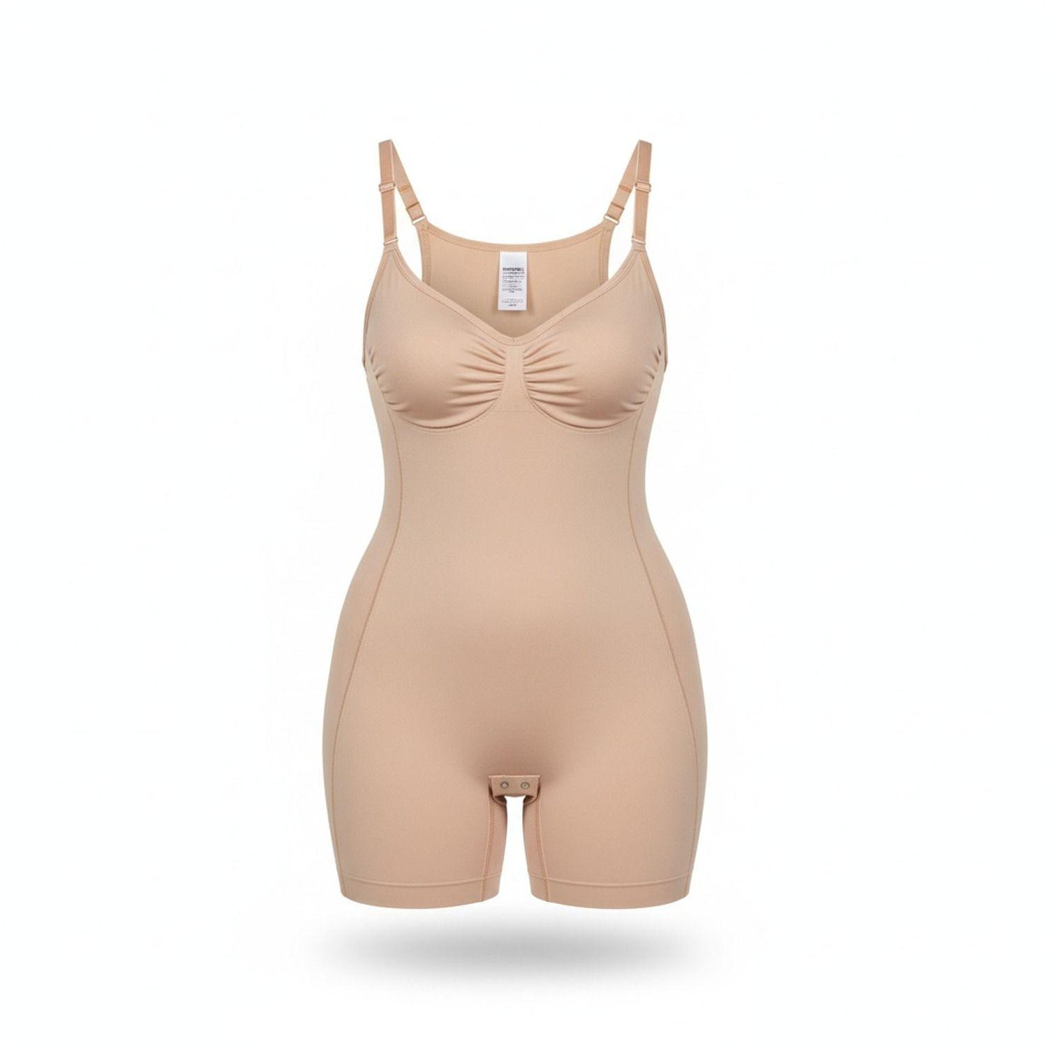 Body Reductores Tirantes Pantaleta Beige XL XXL-0
