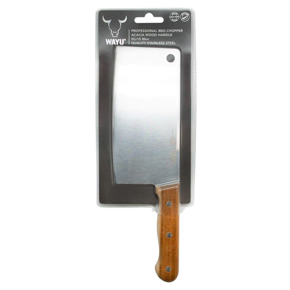 Hacha Cuchillo Machete Profesional Wayu 29cm Acero-2