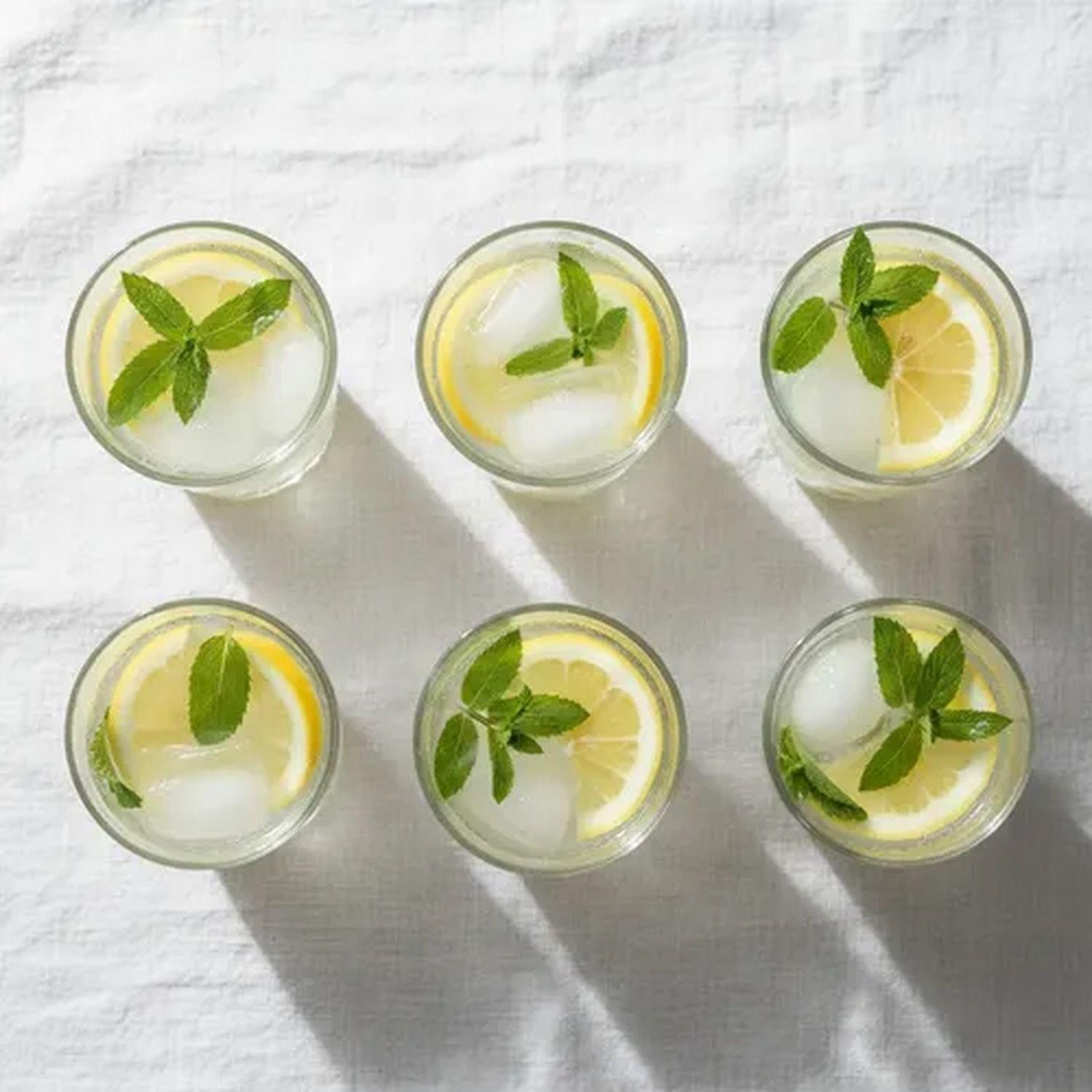 Set 6 Vasos Vidrio Atlanta 258ml Cristar Bebidas Cocteles Bl Blanco-5