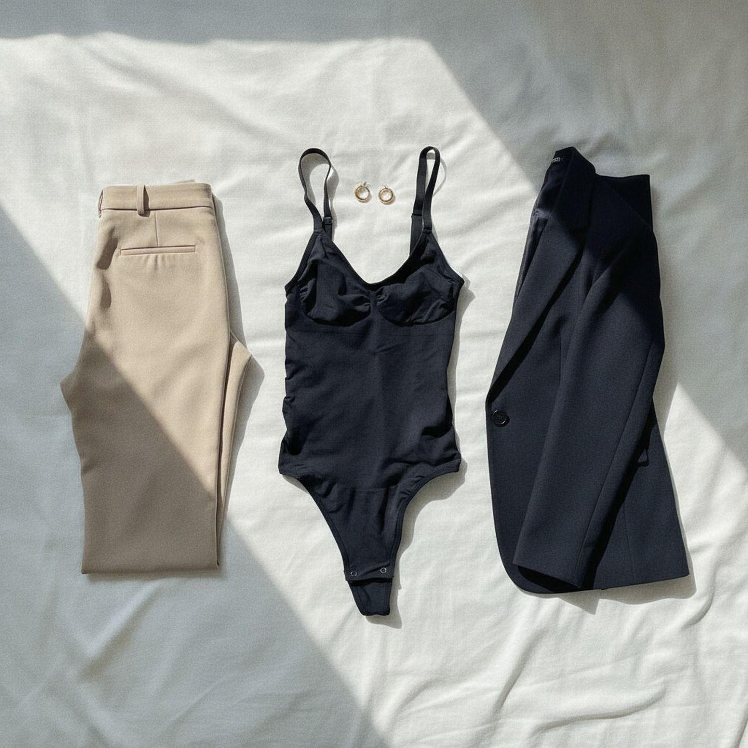 Body Tirantes Colaless Madame Skin Negro M/L-4