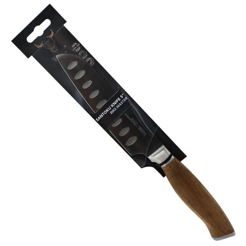 Cuchillo Santoku 14cm Wayu Con Revestimiento Antiadherente-2