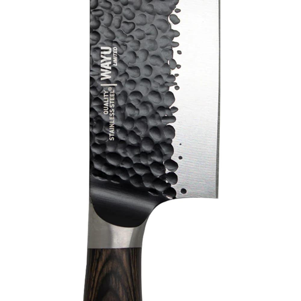 Cuchillo Hacha Hammer Wayu 30cm Revestimiento Antiadherente-2