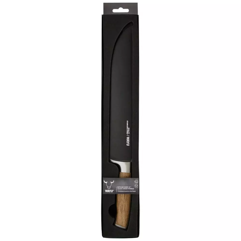 Cuchillo Parrillero Wayu Profesional 44cm Ergonómico Duradero-3